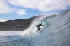 Luke Murphy revels in clean, glassy waves at Blackhead, Dunedin, New Zealand.
Credit: www.boxoflight.com/Derek Morrison