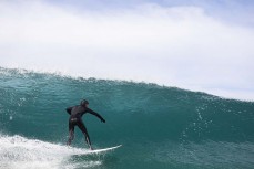 Luke Murphy revels in clean, glassy waves at Blackhead, Dunedin, New Zealand.
Credit: www.boxoflight.com/Derek Morrison