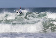 Nixon Reardon on his way to a dominant performance in the Under 16s in the club ladder at St Clair, Dunedin, New Zealand.Credit: www.boxoflight.com/Derek Morrison