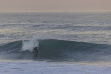 A surfer makes the most of late autumn waves during a ground swell at St Clair, Dunedin, New Zealand.
Credit: www.boxoflight.com/Derek Morrison