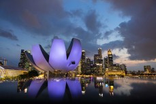 The ArtScience Museum, Singapore.