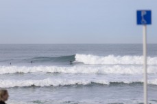 A surfer nails a set wave during a super clean winter swell at St Clair, Dunedin, New Zealand.
Credit: www.boxoflight.com/Derek Morrison