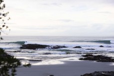 A rare point break lines up during a clean swell near Dunedin, New Zealand.
Credit: www.boxoflight.com/Derek Morrison