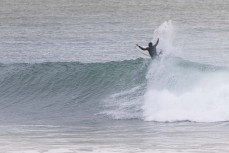 Reuben Peyroux hits a section during a clean swell at a point break near Dunedin, New Zealand.
Credit: www.boxoflight.com/Derek Morrison