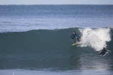 Keo Morrison in between zoom meetings in Level 3 at Blackhead, Dunedin, New Zealand.Credit: www.boxoflight.com/Derek Morrison