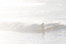 Keo Morrison cuts back during a dawn surf in a tiny swell at St Clair, Dunedin, New Zealand.
Credit: www.boxoflight.com/Derek Morrison