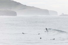 Stevo taking a set wave at St Clair, Dunedin, New Zealand.
Credit: www.boxoflight.com/Derek Morrison