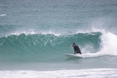 Brad Melville on a windy spring evening at Blackhead, Dunedin, New Zealand.Credit: www.boxoflight.com/Derek Morrison