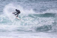 Lewis Murphy after school session on a windy spring evening at Blackhead, Dunedin, New Zealand.Credit: www.boxoflight.com/Derek Morrison