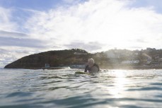 MB enjoying the sunshine during a warm summery session at St Clair, Dunedin, New Zealand.
Credit: www.boxoflight.com/Derek Morrison