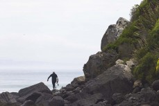 Matt Sherborne at Whareakeake on the north coast of Dunedin, New Zealand.Credit: www.boxoflight.com/Derek Morrison