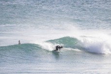 Hayley Pascoe on rail at Blackhead, Dunedin, New Zealand.Credit: www.boxoflight.com/Derek Morrison