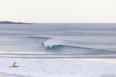 Fun summer waves at St Clair, Dunedin, New Zealand.
Credit: www.boxoflight.com/Derek Morrison