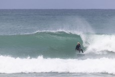 Keo Morrison makes the most of a clean summer swell at Aramoana, Dunedin, New Zealand.
Credit: www.boxoflight.com/Derek Morrison