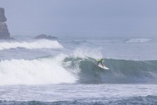 Spencer Rowson during Day 1 at the 2022 New Zealand Surfing Championships held at Tauranga Bay, Westport, New Zealand.