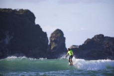 Will Jamieson during Day 4 at the 2022 New Zealand Surfing Championships held at Tauranga Bay, Westport, New Zealand.