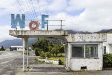 Buller Motors near Westport, West Coast, New Zealand.