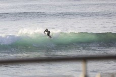 Taya Morrison makes the most of a dawn session at St Clair, Dunedin, New Zealand.
Credit: www.boxoflight.com/Derek Morrison