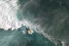 Ruben Peyroux makes the most of a session in the Catlins, South Island, New Zealand. Photo: Derek Morrison