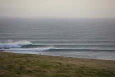 Fickle point break in the Catlins, South Island, New Zealand. Photo: Derek Morrison