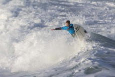 Coff's Harbour surfer Benji Lowen during the 2022 South Island Surfing Championships held at St Clair, Dunedin, New Zealand. April 15-18, 2022. Photo: Derek Morrison