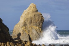 Pinnacle near Karitane, Dunedin, New Zealand.