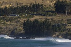 Lineup on Otago's North Coast, New Zealand.