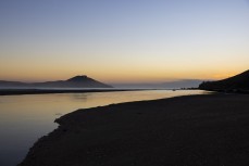 Dawn on the estuary at Karitane, Dunedin, New Zealand.