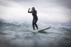 Amelia at St Clair, Dunedin, New Zealand.
Credit: Derek Morrison