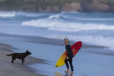 Keo Morrison at St Clair, Dunedin, New Zealand.
Credit: Derek Morrison