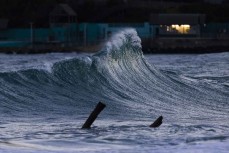 Backwashy wave at St Clair, Dunedin, New Zealand.
Credit: Derek Morrison