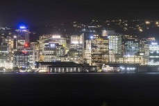 Wellington CBD at night, New Zealand.Photo: Derek Morrison