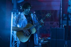 Julian Temple plays at the Jamie Civil tribute event, A Knight To Remember, Dunedin, New Zealand. June 11, 2022.Photo: Derek Morrison