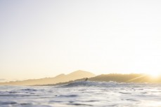Dusk light during a fun evening session in winter at Blackhead, Dunedin, New Zealand.Credit: Derek Morrison