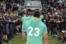 New Zealand All Blacks v Ireland at Forsyth Barr Stadium, Dunedin, New Zealand for the 2022 Steinlager Series. Saturday July 9, 2022. Photo: Derek Morrison/www.photosport.nz 