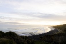 The lineup on a small day at Blackhead, Dunedin, New Zealand.Credit: Derek Morrison