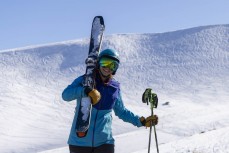Mandy Mutton at Cardrona, Central Otago, New Zealand.
