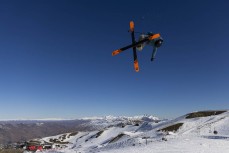 Slopestyle at Cardrona, Central Otago, New Zealand.