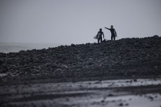 Free surf sessions during the 2022 NZ Scholastics Surfing Championships held near New Plymouth, Taranaki, New Zealand.