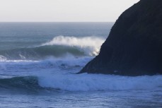 Stormy waves during a huge swell at St Clair, Dunedin, New Zealand.
Credit: Derek Morrison