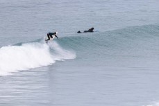 Flint Sherborne-France makes the most of fun waves at Blackhead, Dunedin, New Zealand.
Credit: Derek Morrison