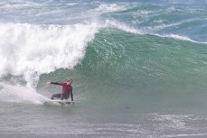 Alexis Owen in action during the opening ladder contest of the year for South Coast Board Riders Association held at St Clair, Dunedin, New Zealand.
Credit: Derek Morrison