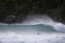 Lineup in the South Island, New Zealand. Photo: Derek Morrison