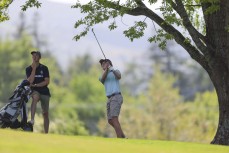 William McLauchlan. NZ Amateur Golf Championship, Otago Golf Club, Dunedin, New Zealand. Saturday 12 November Photo: Derek Morrison/www.bwmedia.co.nz