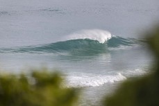 Empty wave at Blackhead, Dunedin, New Zealand.
