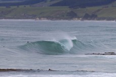 Secret wave near Dunedin, New Zealand.
