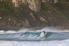 Theo Wallis drops in during a playful swell in the Catlins, Southland, New Zealand.
Credit: Derek Morrison