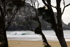 A playful swell in the Catlins, Southland, New Zealand.Credit: Derek Morrison