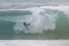 Nixon Reardon gets walloped during a summer ladder event at Blackhead, Dunedin, New Zealand.
Credit: Derek Morrison