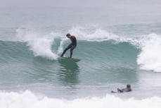 Flint Sherborne during a summer swell on the North Coast, Dunedin, New Zealand.
Credit: Derek Morrison